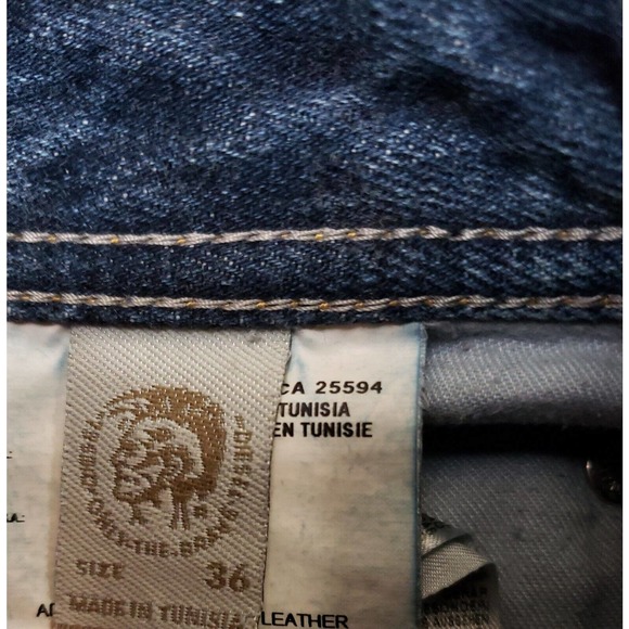 Diesel Men's KORRIK Comfort Straight Button Fly Denim 36×30 - Picture 7 of 10